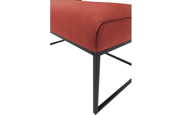 Goossens excellent eetbank tom rood leer - 8210562-07