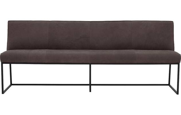 Goossens excellent eetbank tom bruin leer - 8210563-01
