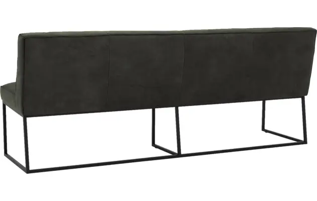Goossens excellent eetbank tom groen leer - 8210565-04