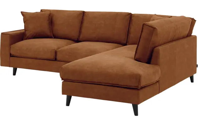 Goossens hoeksalon jonas bruin micro leer - 8210609-03-gespiegeld