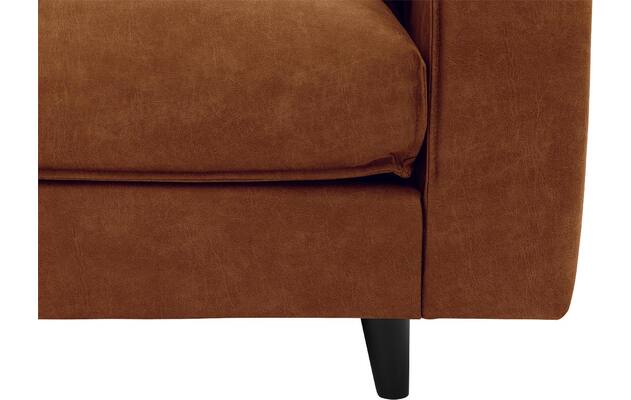 Goossens hoeksalon jonas bruin micro leer - 8210609-05