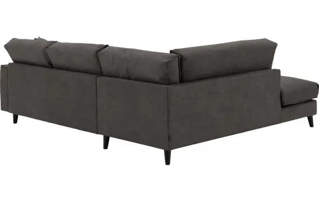 Goossens hoeksalon jonas grijs micro leer - 8210610-04