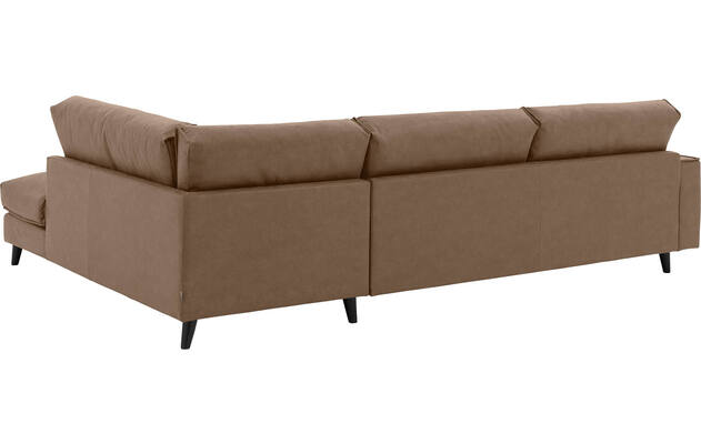 Goossens hoeksalon jonas bruin micro leer - 8210615-04-gespiegeld