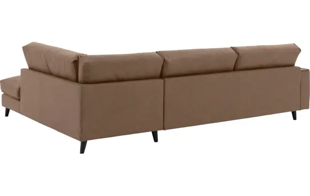 Goossens hoeksalon jonas bruin micro leer - 8210615-04-gespiegeld
