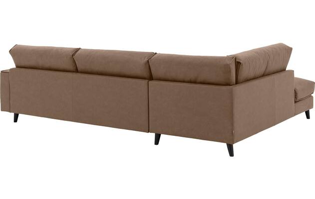 Goossens hoeksalon jonas bruin micro leer - 8210615-04