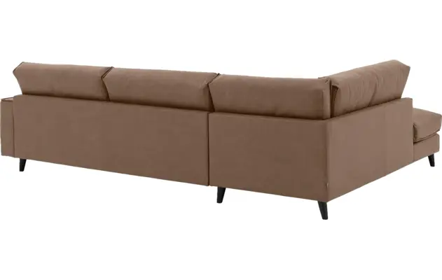 Goossens hoeksalon jonas bruin micro leer - 8210615-04