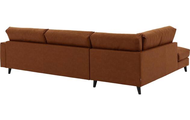 Goossens hoeksalon jonas bruin micro leer - 8210616-04