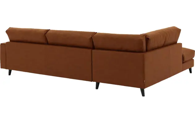 Goossens hoeksalon jonas bruin micro leer - 8210616-04