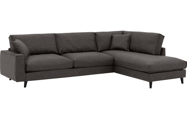 Goossens hoeksalon jonas grijs micro leer - 8210617-02-gespiegeld