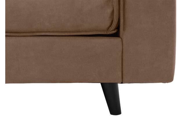 Goossens hoeksalon jonas bruin micro leer - 8210621-04