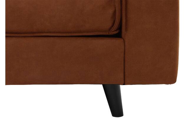 Goossens hoeksalon jonas bruin micro leer - 8210625-04