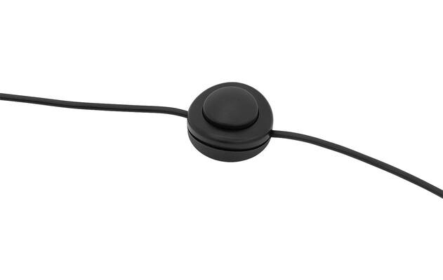 Goossens vloerlamp musik zwart metaal - 8210819-06