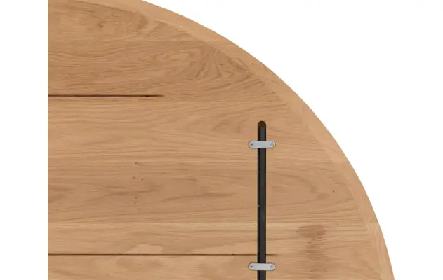 Goossens excellent eettafel uniek blank eiken - 8210848-09