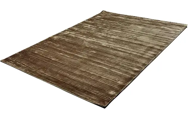 Goossens tapijt rib bruin viscose - 8211273-02