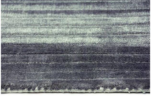 Goossens tapijt rib grijs viscose - 8211277-04