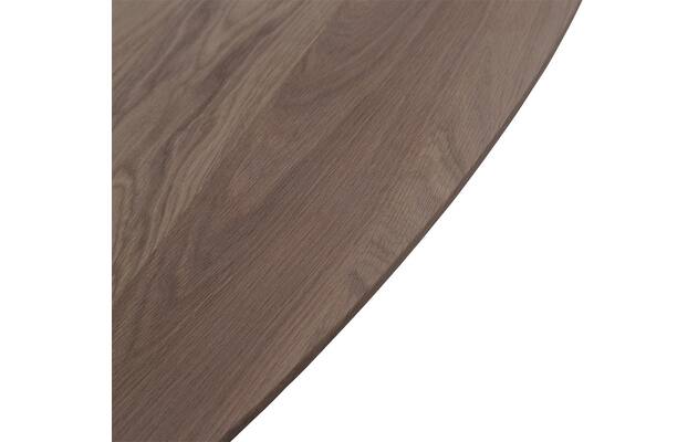 Goossens excellent eettafel uniek donker bruin eiken - 8211507-04