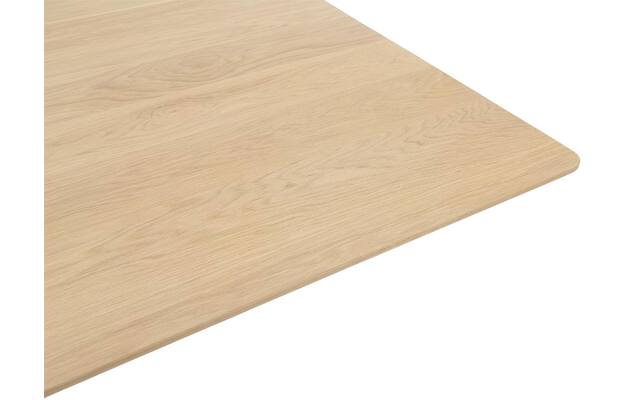Goossens excellent eettafel uniek blank eiken - 8211569-05