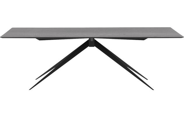 Goossens excellent eettafel uniek zwart eiken - 8211577-01