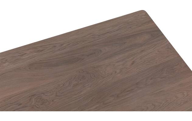 Goossens excellent eettafel uniek donker bruin eiken - 8211630-05