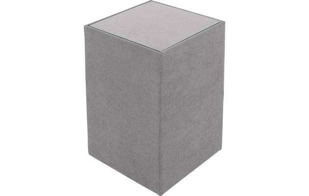 Goossens voetenbank nomade toendra grijs stof - 8211847-03