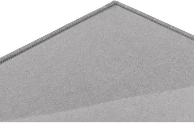 Goossens voetenbank nomade toendra grijs stof - 8211847-05