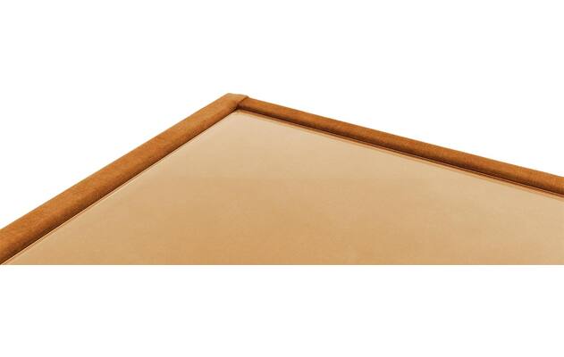 Goossens nachtkastje briljant luxe bruin stof - 8211871-A-07