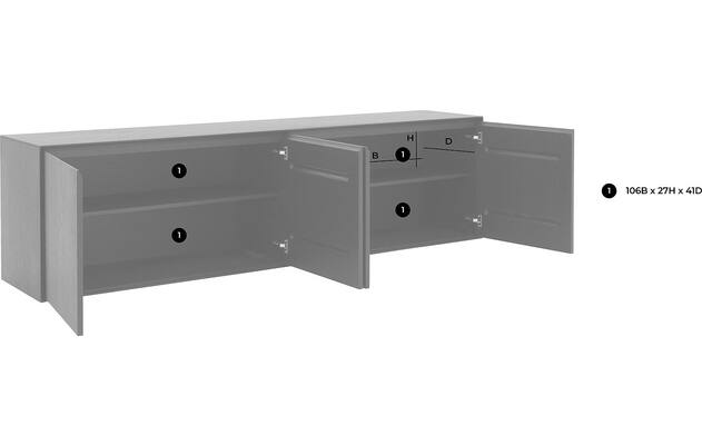 Goossens excellent dressoir vic zwart eiken - 8213116-goossens-vic-dressoir-eiken-51