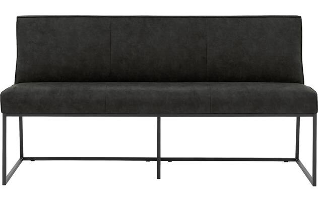 Goossens excellent eetbank tom grijs micro leer - 8213172-02