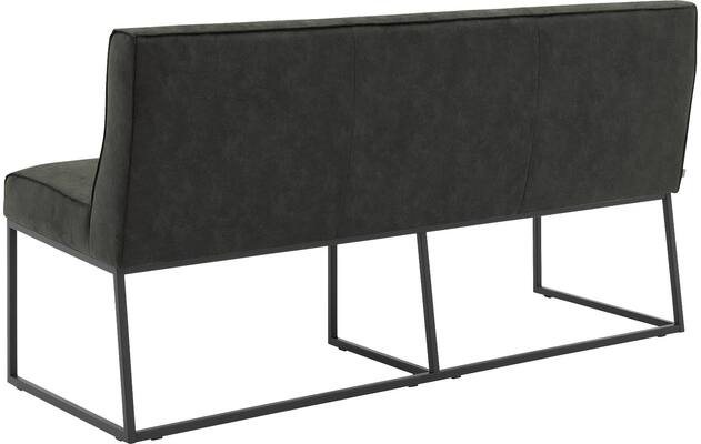 Goossens excellent eetbank tom grijs micro leer - 8213172-03