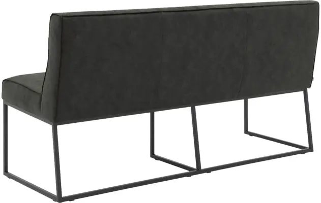 Goossens excellent eetbank tom grijs micro leer - 8213172-03