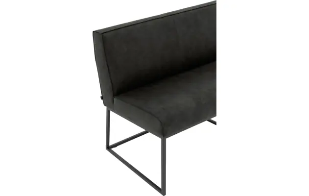 Goossens excellent eetbank tom grijs micro leer - 8213172-04