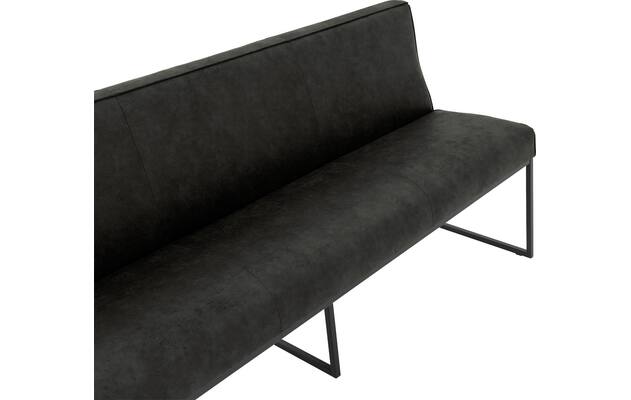 Goossens excellent eetbank tom grijs micro leer - 8213172-05