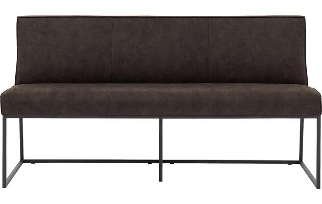 Goossens excellent eetbank tom bruin micro leer - 8213173-02
