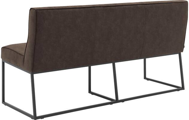 Goossens excellent eetbank tom bruin micro leer - 8213173-03