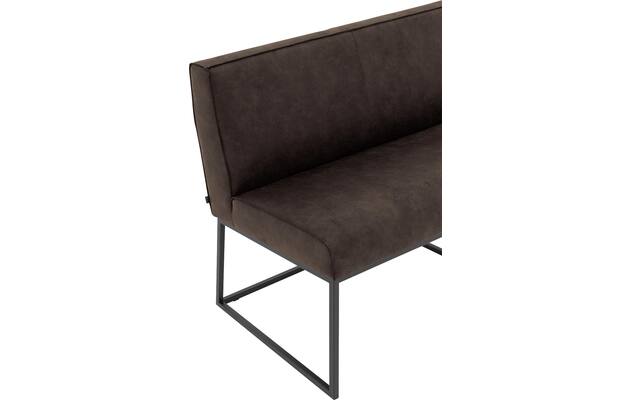 Goossens excellent eetbank tom bruin micro leer - 8213173-04