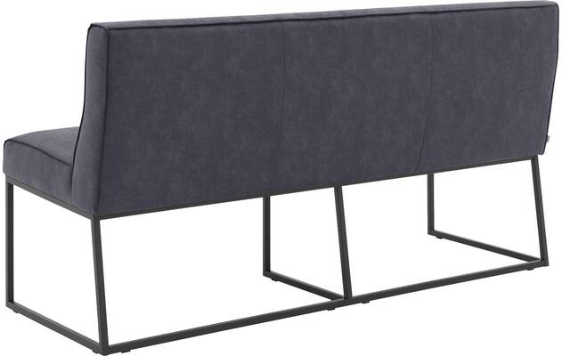 Goossens excellent eetbank tom blauw micro leer - 8213174-03