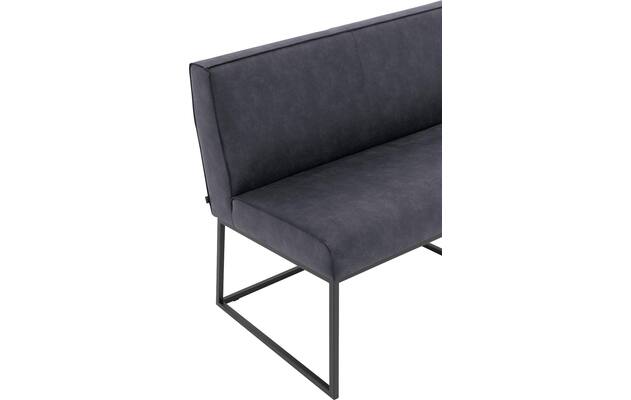 Goossens excellent eetbank tom blauw micro leer - 8213174-04