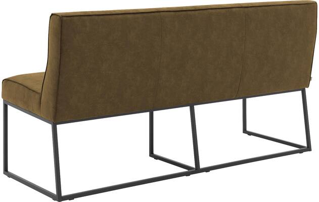 Goossens excellent eetbank tom groen micro leer - 8213176-03