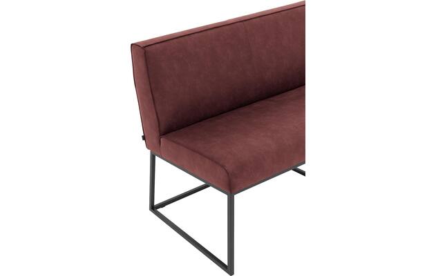 Goossens excellent eetbank tom rood micro leer - 8213178-04