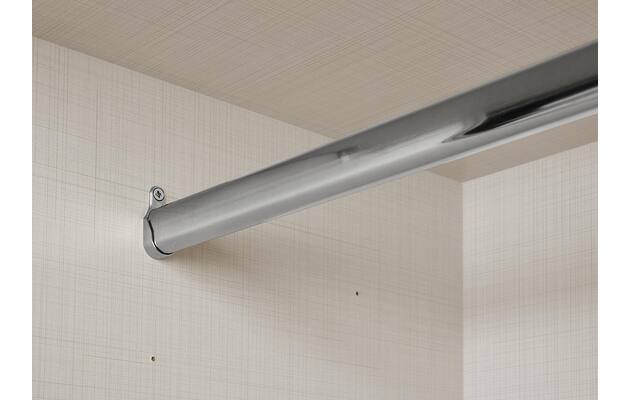 Goossens kledingkast big choice type 01 163 bruin hoogwaardig meubelplaat - 8213447-02