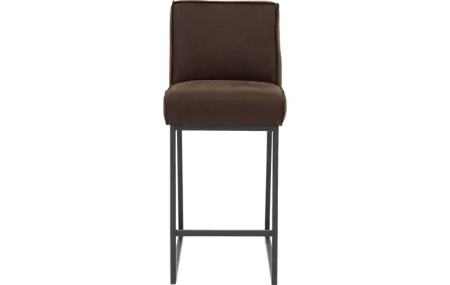 Goossens excellent barkruk tom bruin leer - 8215128-03