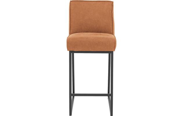 Goossens excellent barkruk tom bruin leer - 8215130-03