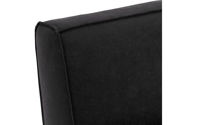 Goossens excellent barkruk tom zwart leer - 8215131-06