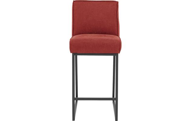 Goossens excellent barkruk tom rood leer - 8215132-03