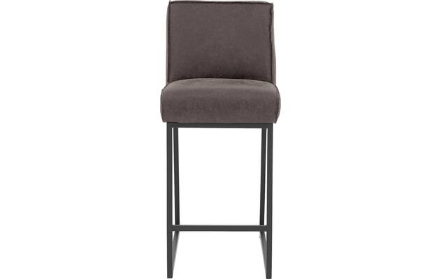 Goossens excellent barkruk tom bruin leer - 8215133-03