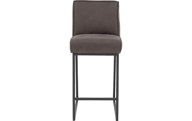 Goossens excellent barkruk tom bruin leer - 8215133-03