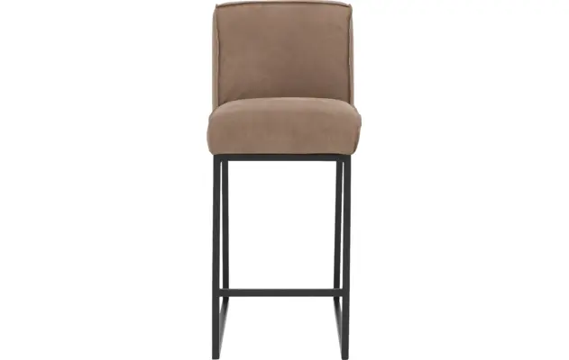 Goossens excellent barkruk tom bruin leer - 8215135-03