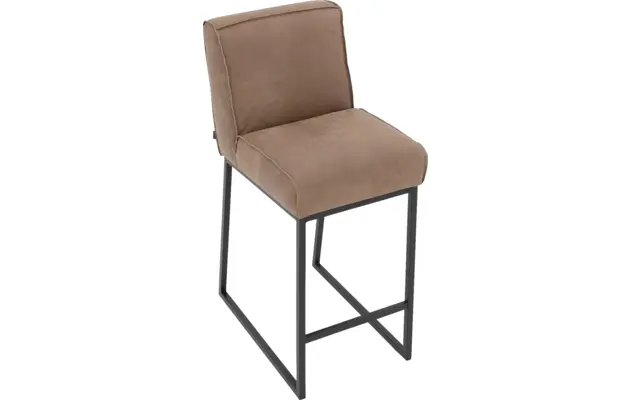 Goossens excellent barkruk tom bruin leer - 8215135-04