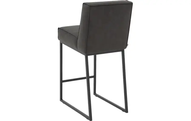 Goossens excellent barkruk tom grijs micro leer - 8215136-02