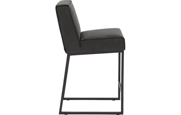 Goossens excellent barkruk tom grijs micro leer - 8215136-03